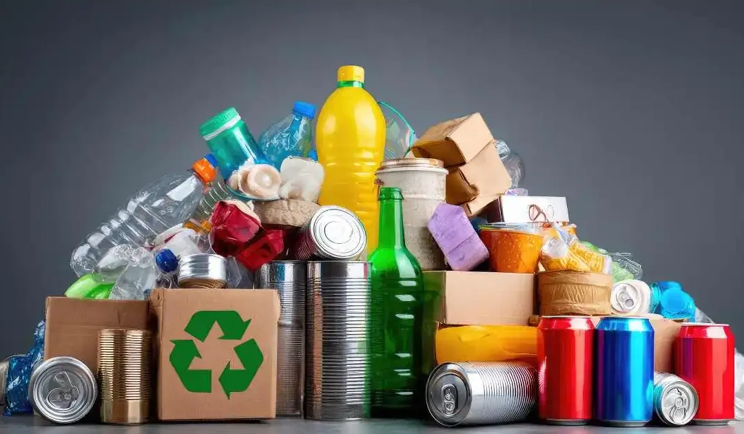 Junk removal items being sorted for recycling and donation instead of landfill disposal